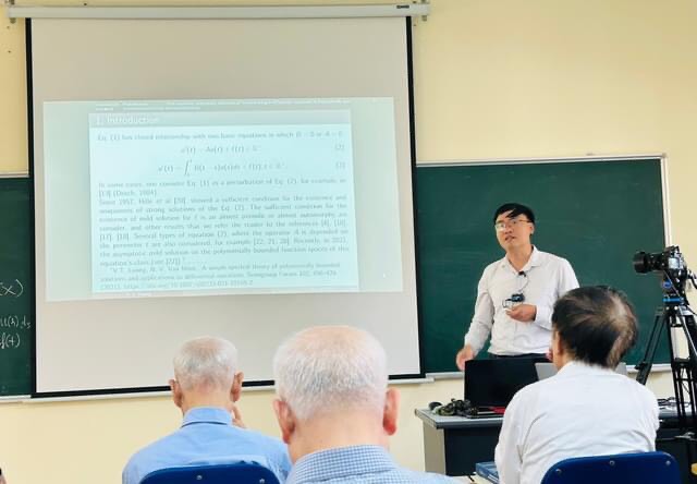 [2023] Seminar Hội toán học Hà Nội ngày 26/10/2023